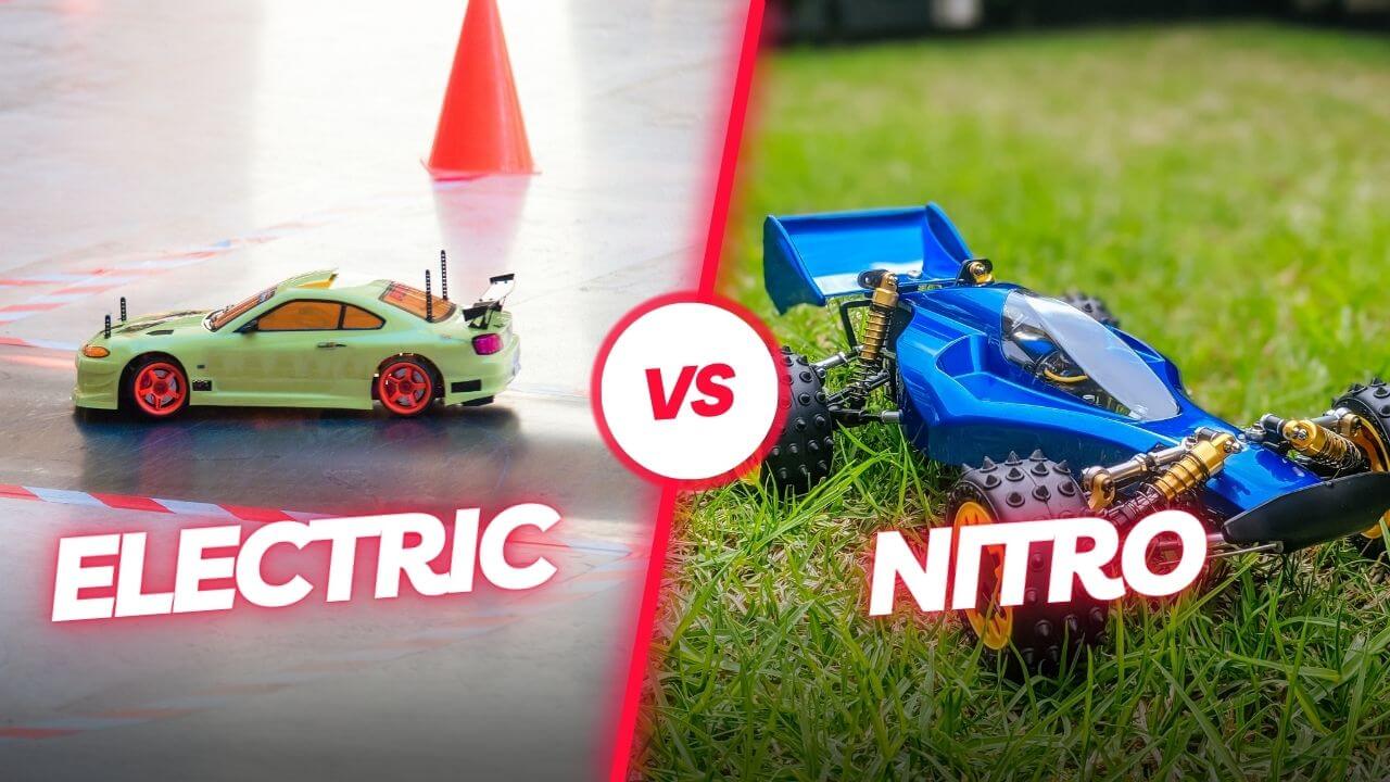 electric vs nitro RC cars
