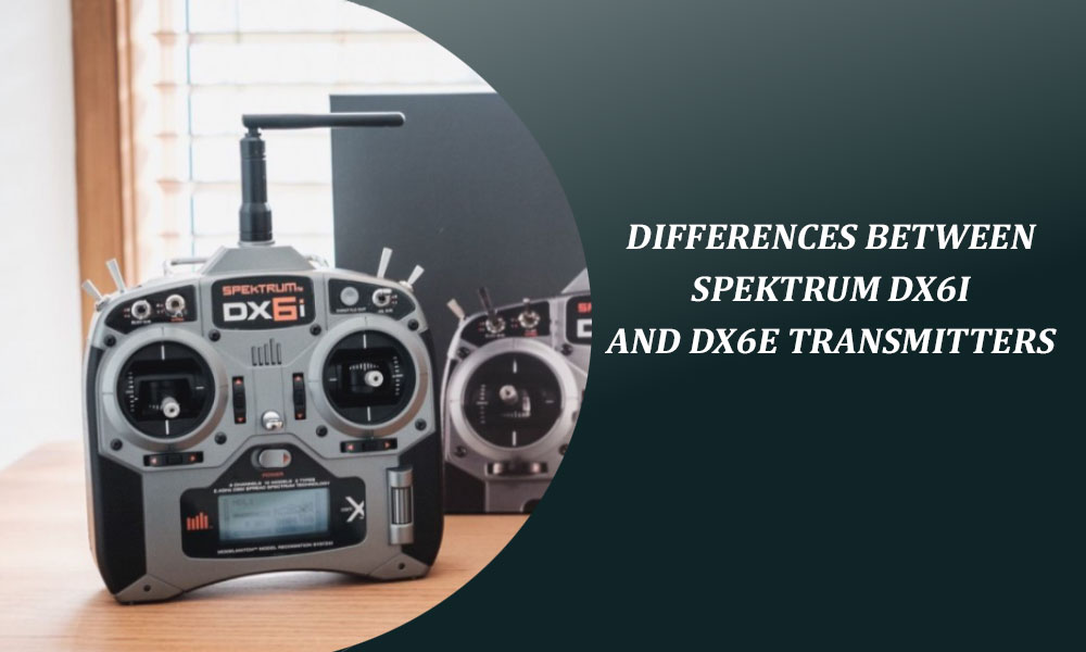 Differences Between Spektrum dx6i and dx6e Transmitters