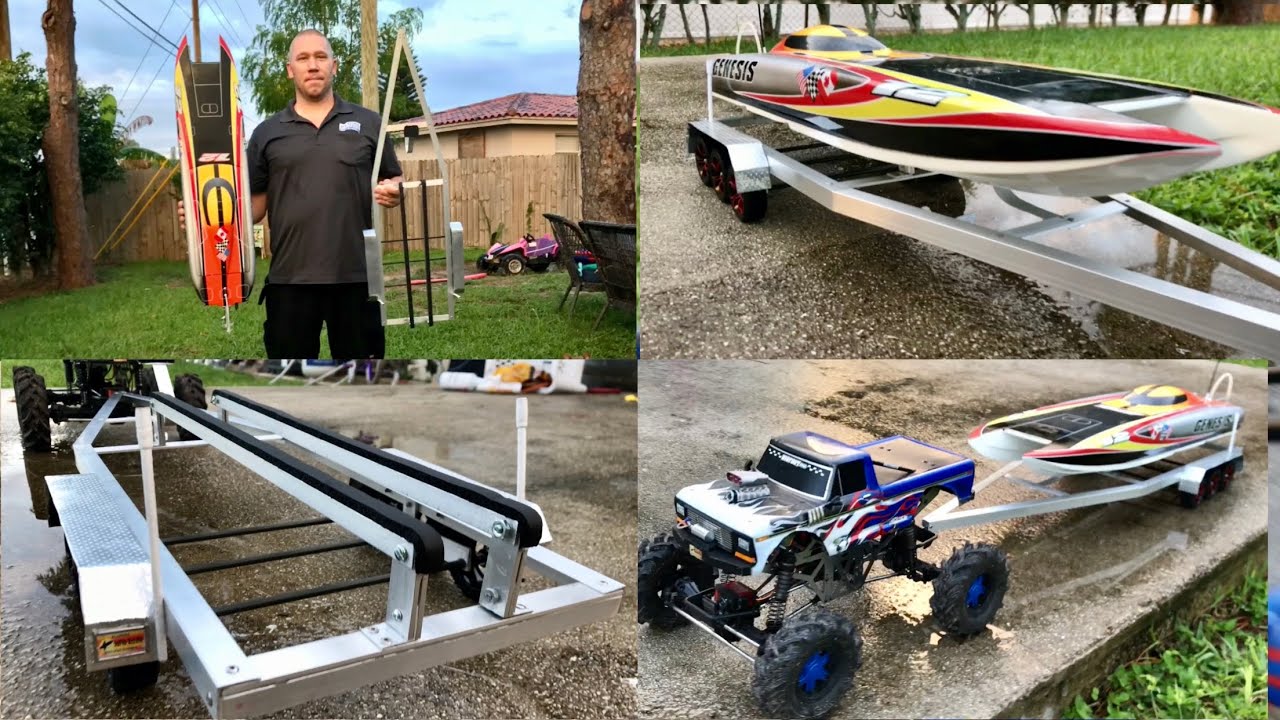 How to Make a Rc Boat Trailer