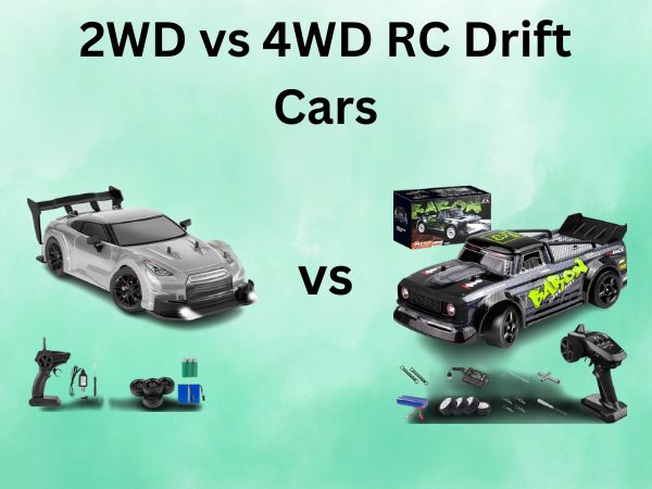 2WD vs 4WD RC Drift Cars