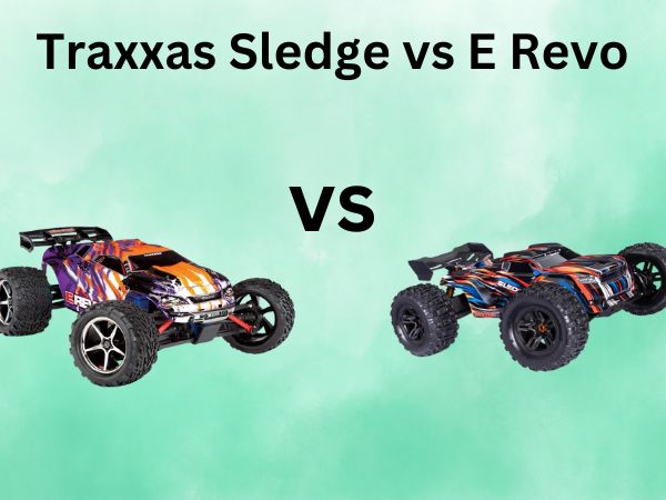 Traxxas Sledge vs E Revo