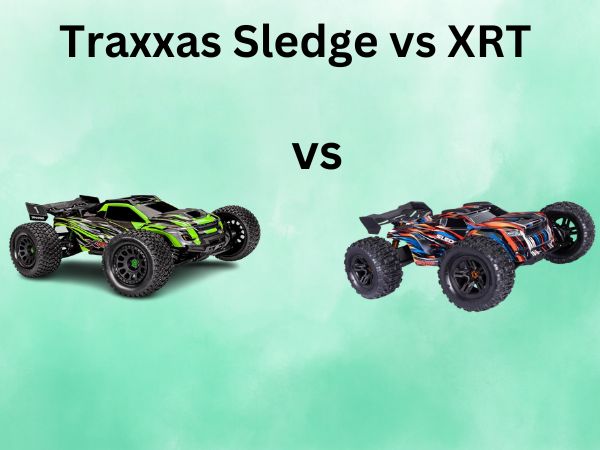 Traxxas Sledge vs XRT