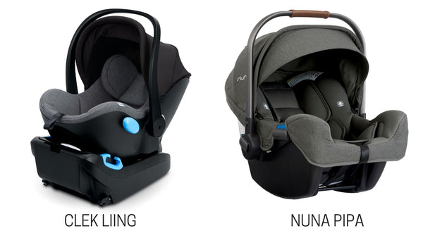 Clek Liing Car Seat Vs Nuna Pipa