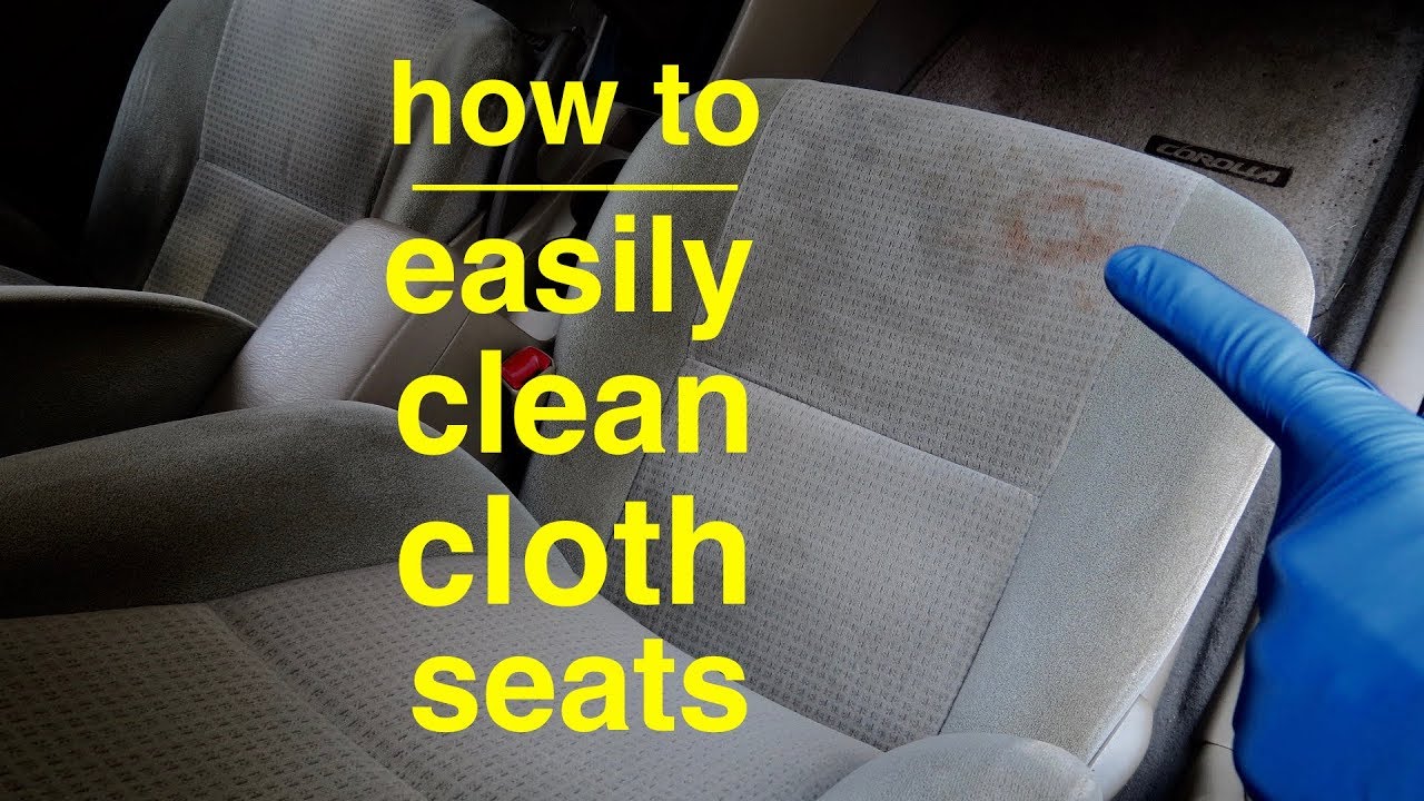 How Do You Clean Car Seats