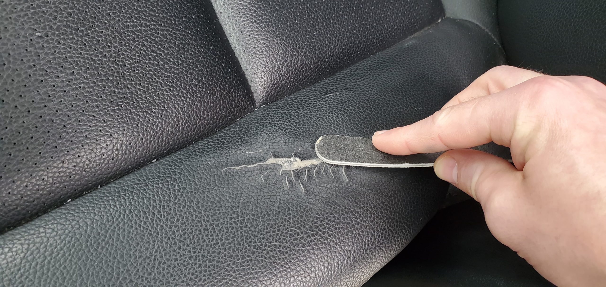 How to Repair Torn Leather Car Seat