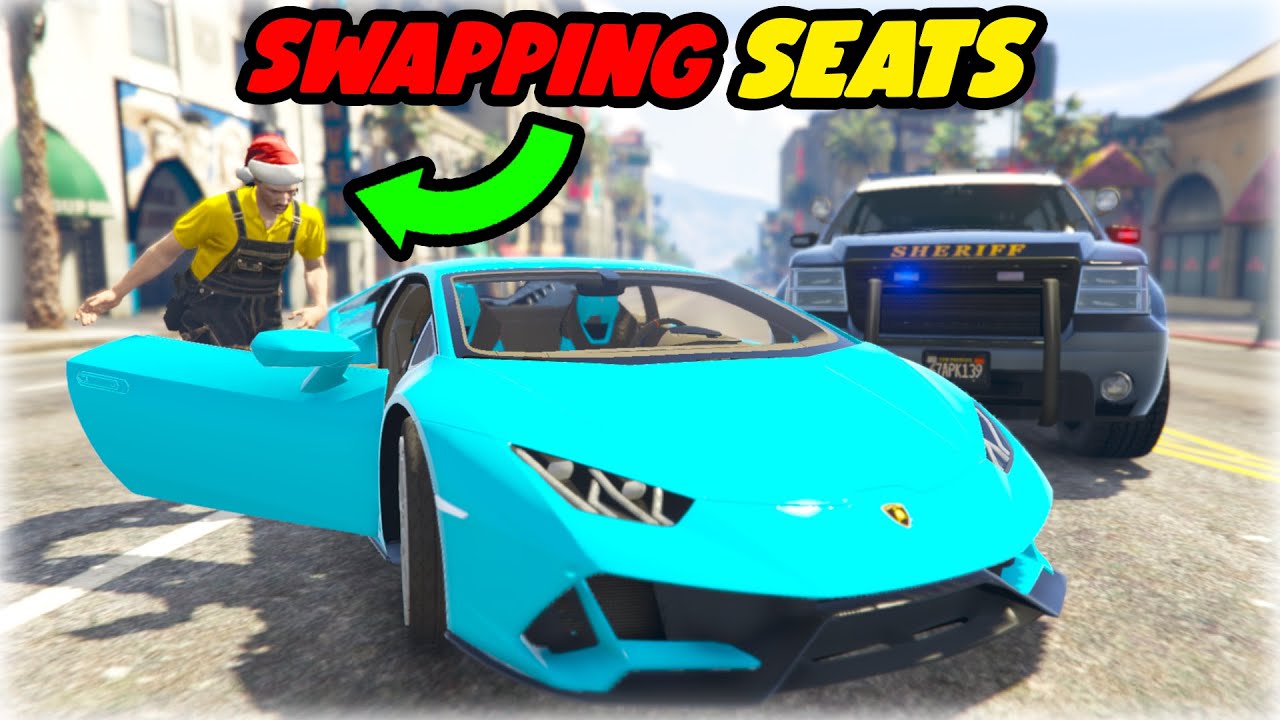 How to Swtich Seat in Gta Car