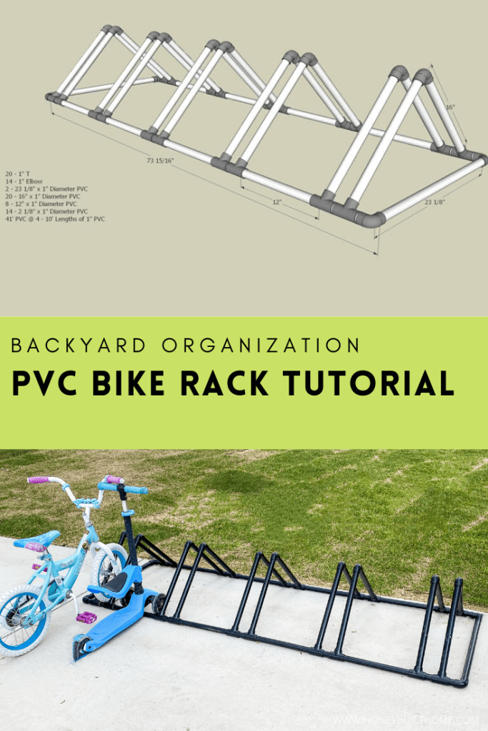 How to Make a Bike Rack Out of Pvc Pipe