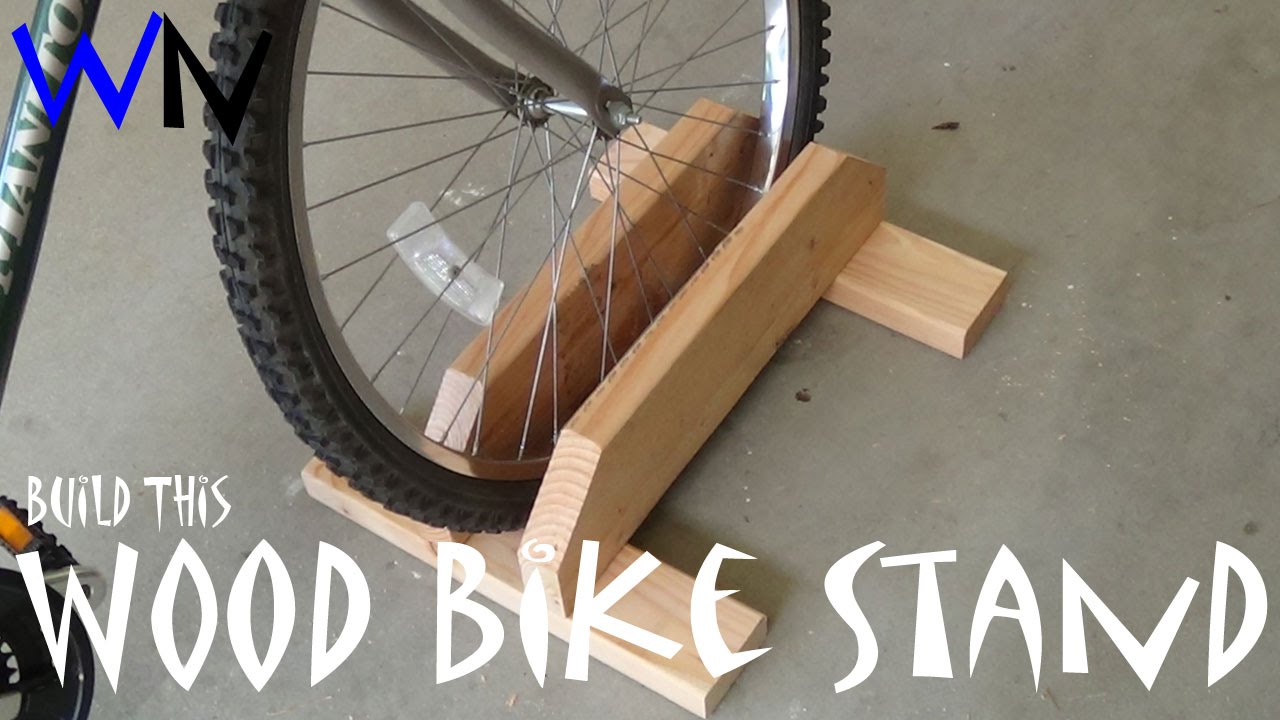 How to Make a Wooden Bike Rack