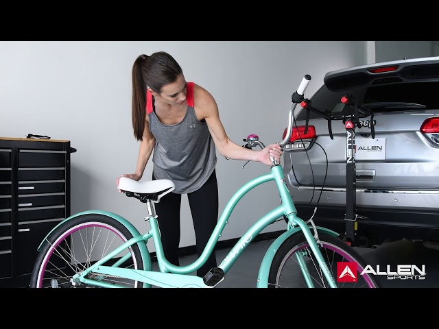 How to Mount Step Through Bike on Bike Rack