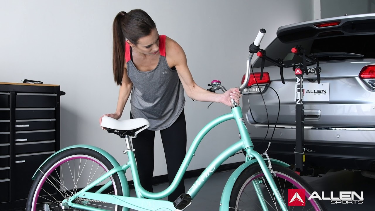 How to Mount Womens Bike on Bike Rack