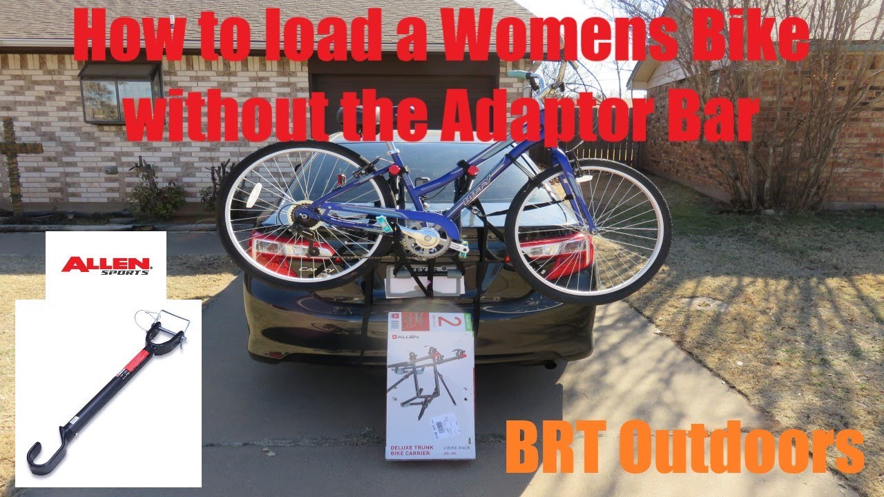 How to Mount Women'S Bike on Bike Rack