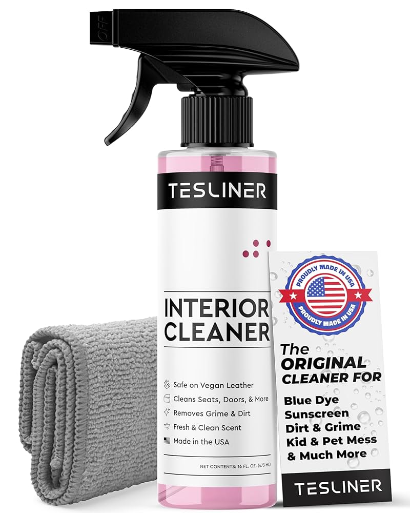 Best Interior Cleaner for Tesla: Ultimate Vegan Leather & Stain Remover