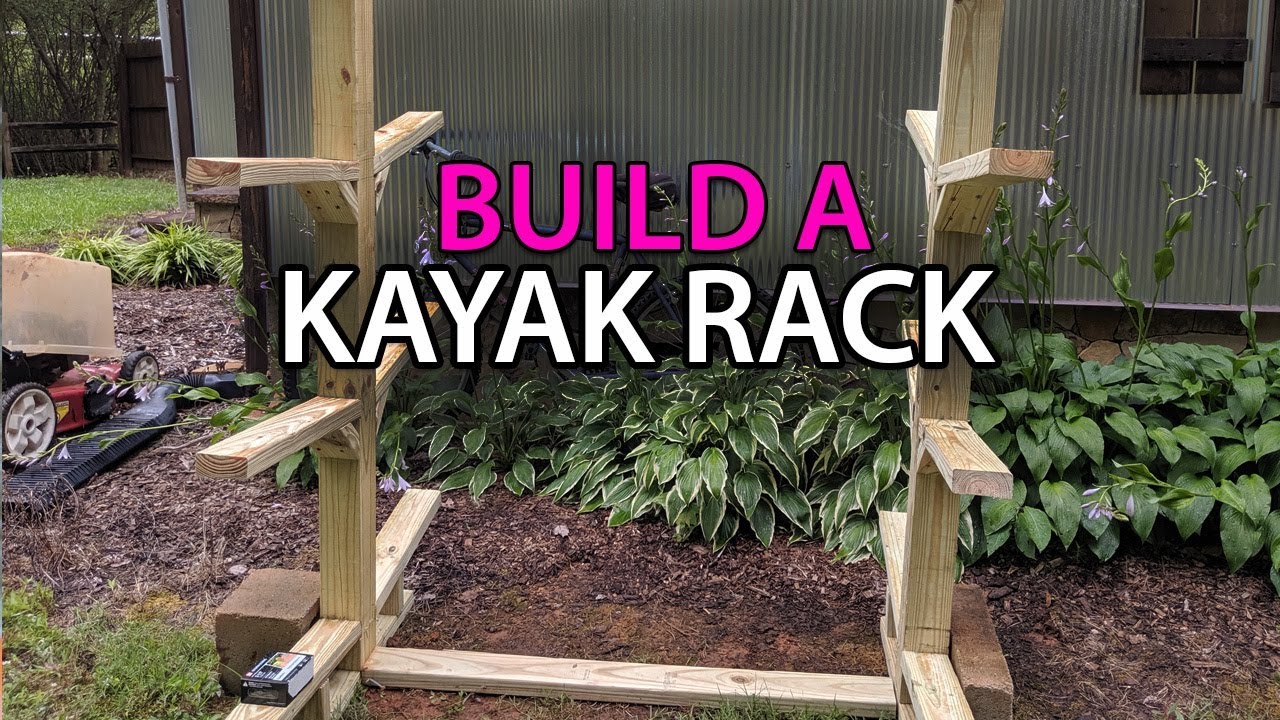 How to Build a Kayak Rack for Storage