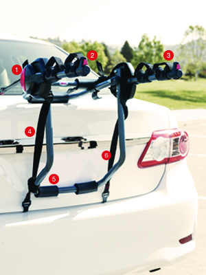 How to Set Up Bell Bike Rack on Car