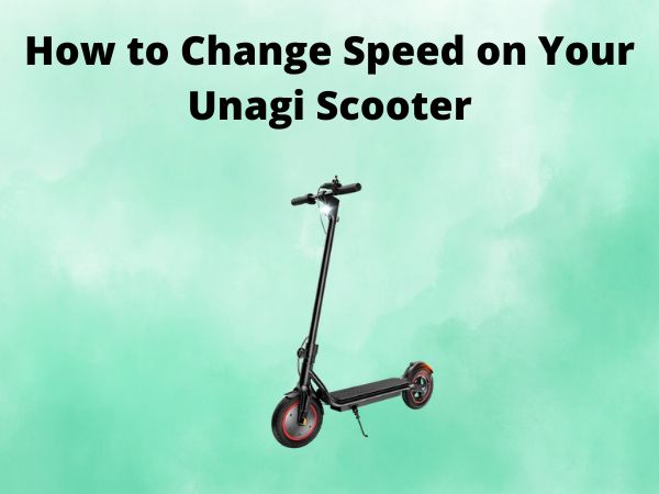 How to Change Speed on Your Unagi Scooter