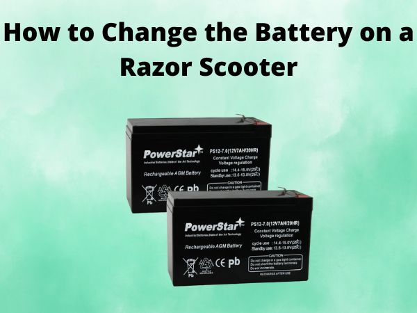 How to Change the Battery on a Razor Scooter