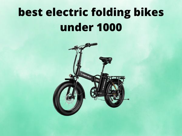 best electric folding bikes under 1000