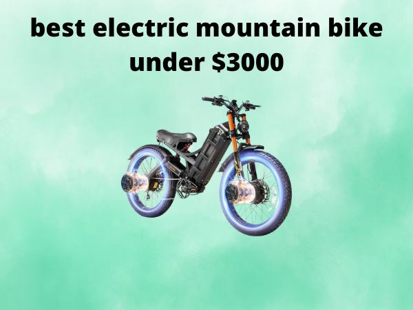 best electric mountain bike under $3000