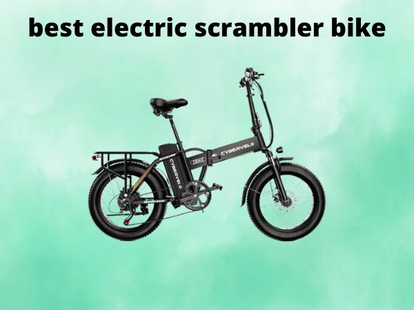 best electric scrambler bike