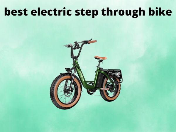 best electric step through bike