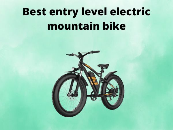best entry level electric mountain bike