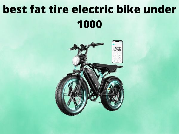 best fat tire electric bike under 1000