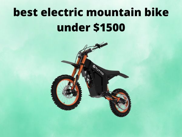 best electric mountain bike under $1500