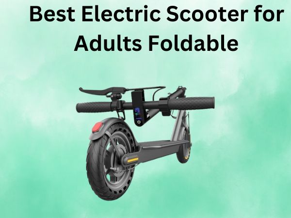 Best Electric Scooter for Adults Foldable