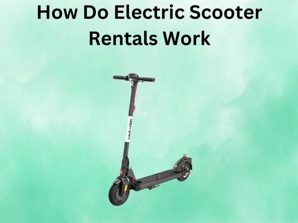 How Do Electric Scooter Rentals Work