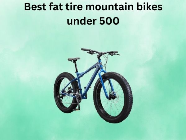 Best fat tire mountain bikes under 500