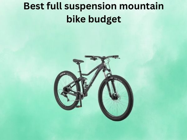 Best full suspension mountain bike budget