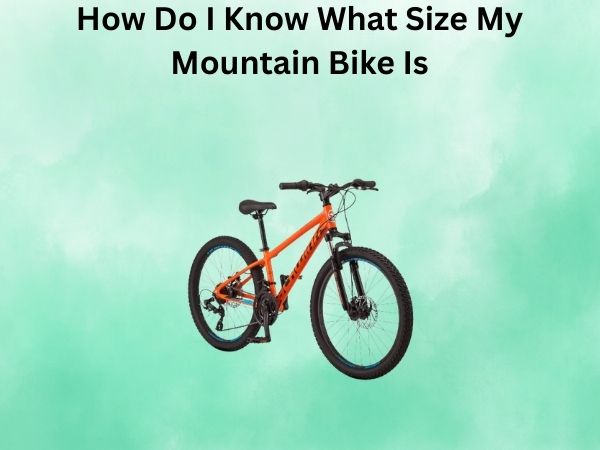 How Do I Know What Size My Mountain Bike Is