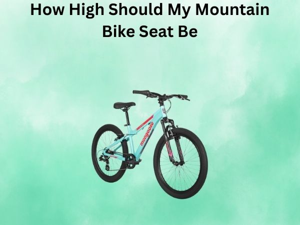 How High Should My Mountain Bike Seat Be