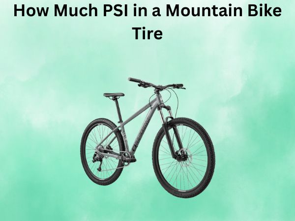 How Much PSI in a Mountain Bike Tire