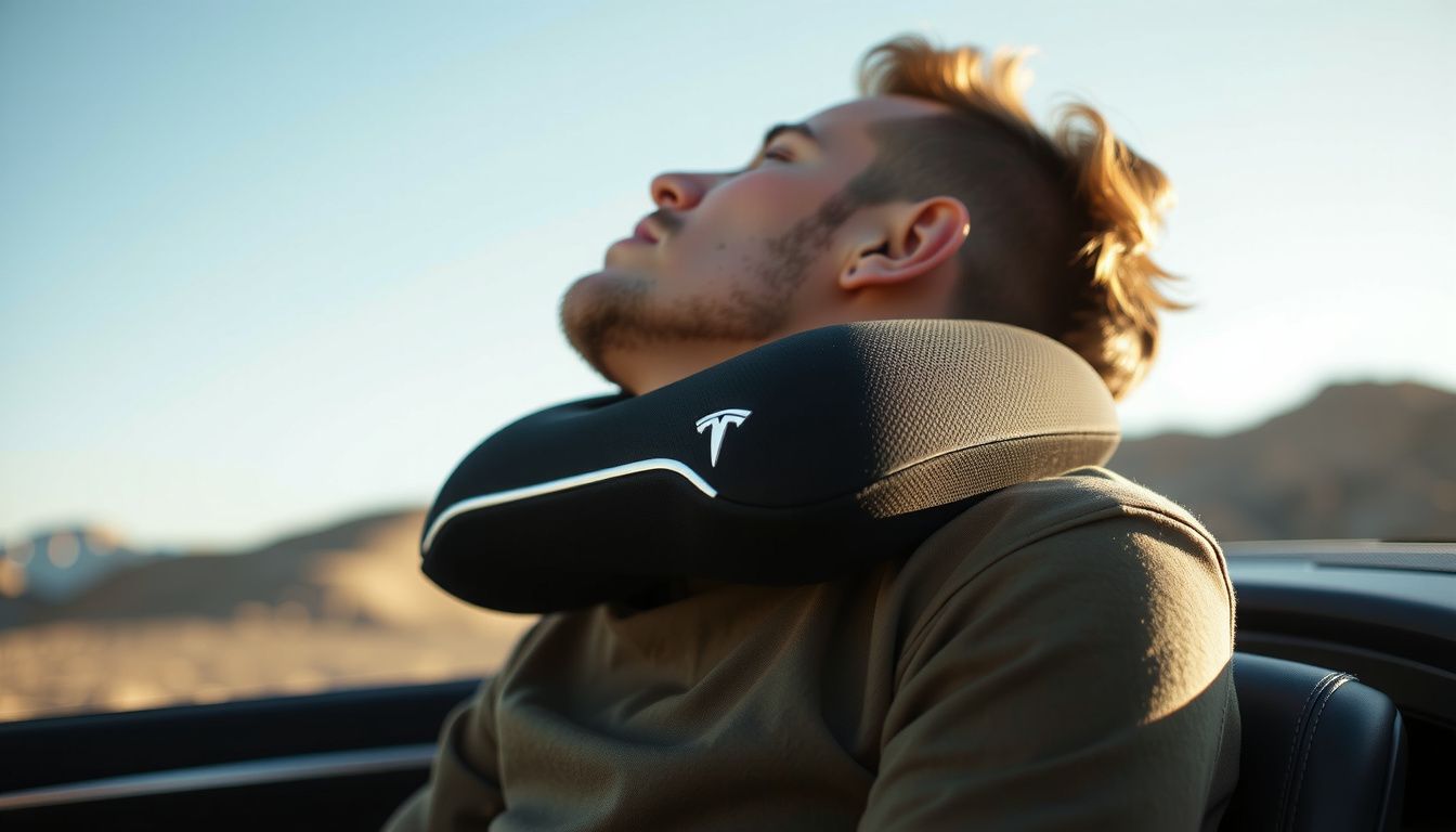 best neck pillow for tesla model y