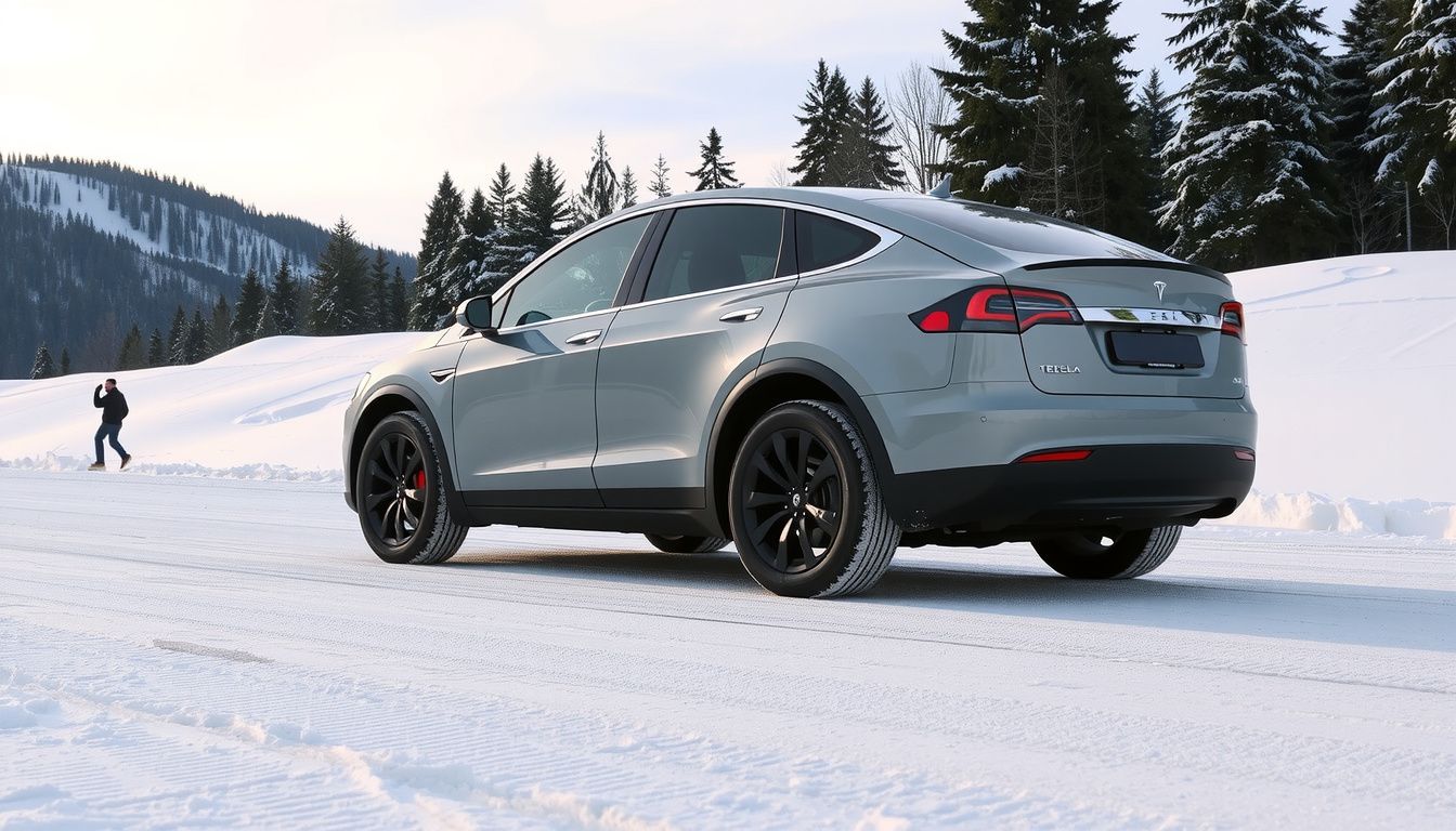 best snow tires for tesla model x