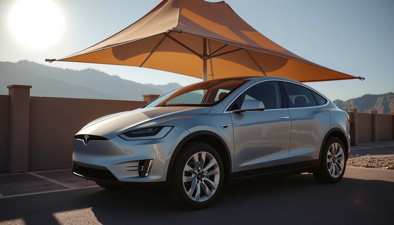 best sunshade for tesla model x