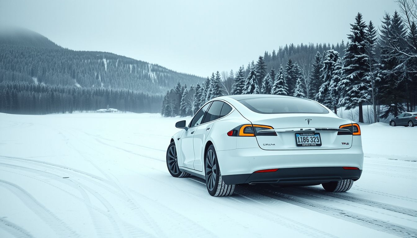 how are rear wheel drive teslas in the snow