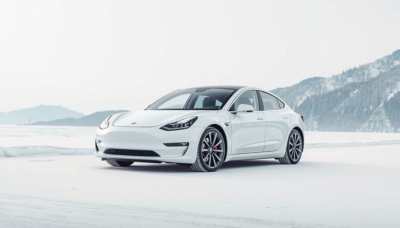 how are tesla model 3 in snow