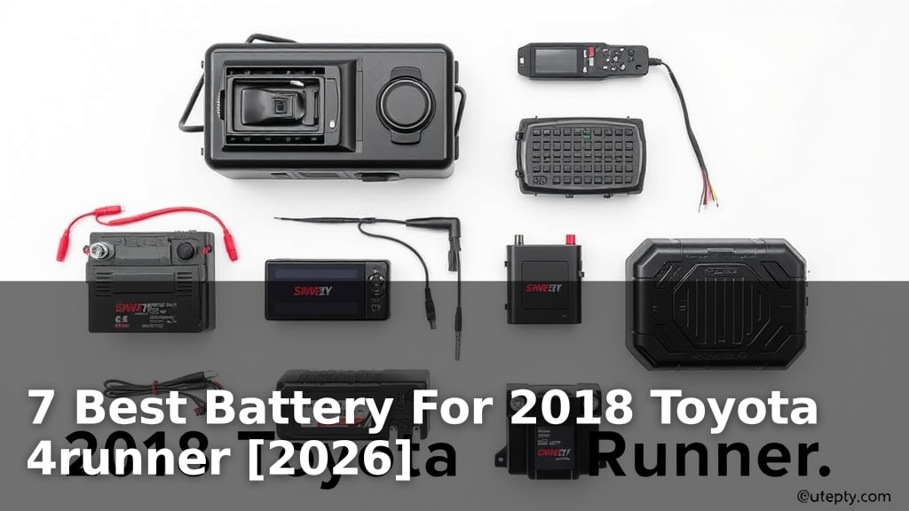 7 Best Battery For 2018 Toyota 4runner [2026]