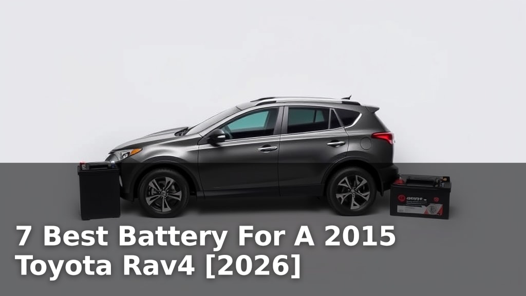 7 Best Battery For A 2015 Toyota Rav4 [2026]