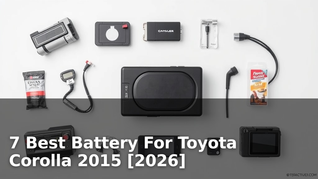 7 Best Battery For Toyota Corolla 2015 [2026]