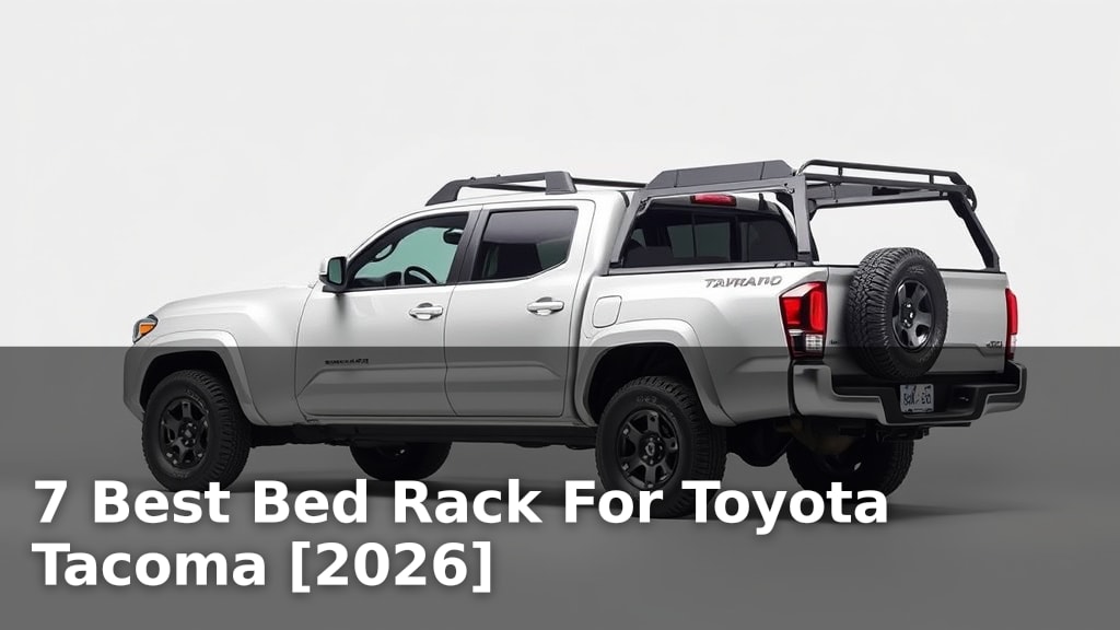 7 Best Bed Rack For Toyota Tacoma [2026]