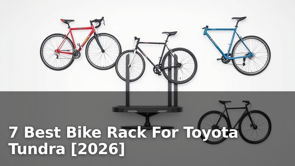 7 Best Bike Rack For Toyota Tundra [2026]
