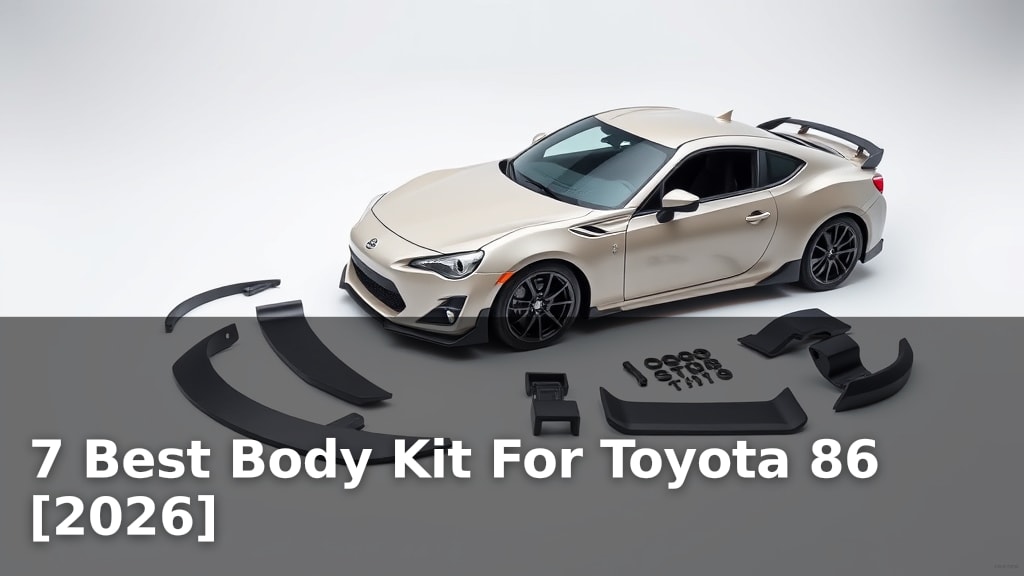 7 Best Body Kit For Toyota 86 [2026]