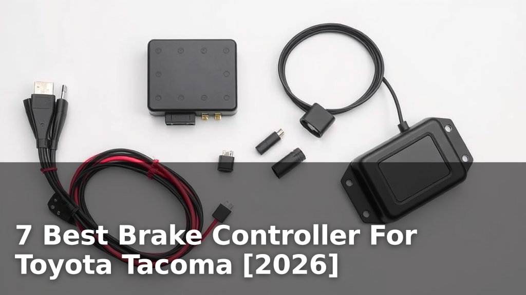 7 Best Brake Controller For Toyota Tacoma [2026]