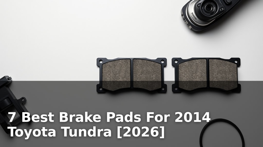 7 Best Brake Pads For 2014 Toyota Tundra [2026]