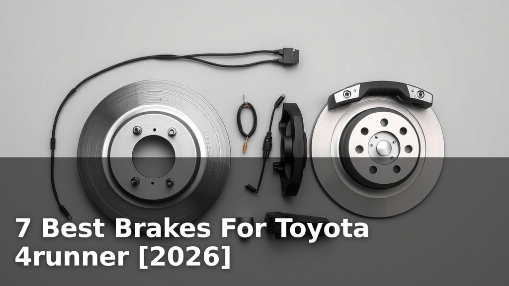 7 Best Brakes For Toyota 4runner [2026]