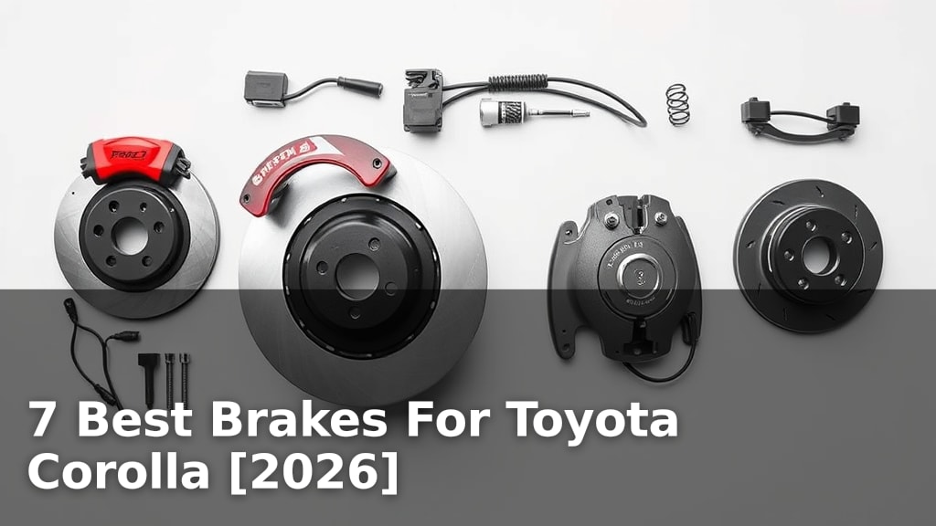 7 Best Brakes For Toyota Corolla [2026]