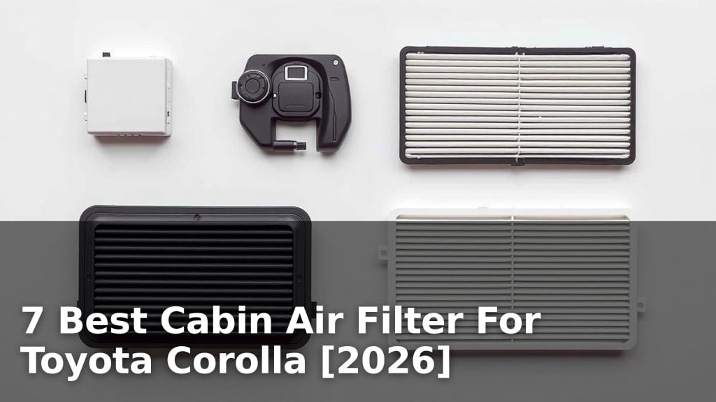 7 Best Cabin Air Filter For Toyota Corolla [2026]